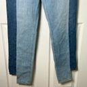 Good American  Cotton Good Boy Two Tone High-Rise Straight Boyfriend Jeans 4 / 27 Photo 4