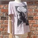 Marilyn Monroe  H&M white and grey short sleeve tee / M / Excellent condition Photo 6