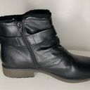 Baretraps  Women's Size10 M Black Side Zip Lined Ankle Boots Fux Fur Booties Photo 10