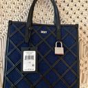 DKNY Maze denim mini Tote crossbody Handbag new with tags. Photo 1