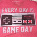 Nintendo  Every day is game day large gamer tee Photo 5