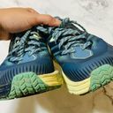 Hoka  Speedgoat 4 Shoes Womens 7.5 Blue Green Running Athletic Sneakers 1106527 Photo 2