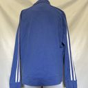 Oleg Cassini Cassini by  Track Womens Jacket Full Zip Stripe Arms Blue White Photo 7