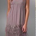 Rebecca Taylor  Fly Away Runway Mini Dress in Quartz Size 0 NWT Photo 11