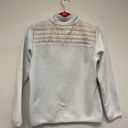 Brooks Brothers  Cream Fleece Quarter Zip Pullover size S Photo 5