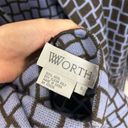 W By Worth Worth Reversible 100% Wool Plaid Coat Size S Photo 5