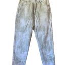 12th Tribe  Come To Spring Tie Dye Jeans Sage Green Size M (6-8) Photo 4