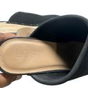 Loft  New Leather Wooden Heel Clogs Black Womens Size 9 Photo 9