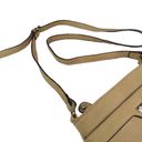 wilson's leather Wilson’s Leather Beige Tan Crossbody Bag Rectangle Photo 9