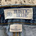 Bermuda Rustic Blue Distressed Denim  Shorts Women’s Size 32 Photo 2