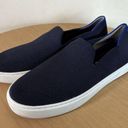 Rothy's  Casual The Original Slip On Sneaker Womens Size 8.5 Navy Knit‎ Shoes Photo 0