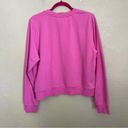 Nike  Women’s Dri Fit Crewneck French Terry Sweatshirt in Playful Pink Large Photo 3