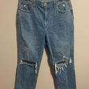 Abercrombie & Fitch  Ankle Straight Ultra High Rise- Size 32 (14)S Photo 2
