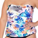 Raisin's  CURVE Protea Underwire Tankini Top Swimsuit Plus Size 24W NWT Photo 0