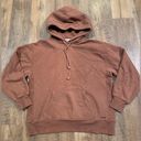 Aritzia TNA -  Sweatfleece Cozy Fleece Boyfriend Fit Sweatshirt Hoodie Photo 0