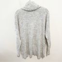 Eddie Bauer  Cowl Neck Relaxed Side Slit Soouchy Cozy Cabin Winter Snow Sweater Photo 4