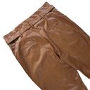 Lucy Paris  womens faux leather pleated casual pants Photo 9