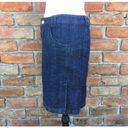 Venus  Blue Jean Dark Wash Skirt New Without Tags Photo 4