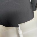 BCBGMAXAZRIA BCBG Maxazaria Jacket Blazer Sz 2 Pinstripe Black Light Shoulder Pads Stretch Photo 3