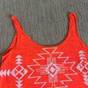 Vintage Havana  Orange Aztec Print Tank Top Photo 3