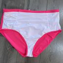 La Blanca  High Waist Ruched Pink Swim Bottoms Size 20W Photo 8