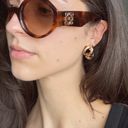 Loewe Story Round Frame Tortoiseshell Acetate Sunglasses Photo 2