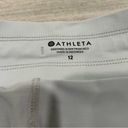 Athleta  Trekkie North Skort Gray Elastic Waist Zip Pocket  Activewear Size 12 Photo 4