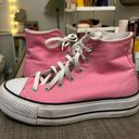 Converse Custom Pink Platform Photo 2