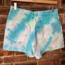 DKNY  Custom Tie Dye Denim Jean Shorts Size 10 Photo 7