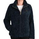 Pendleton  Women Fuzzy Full Zip Sherpa Blue Jacket Teddy Plaid Size Medium Photo 0