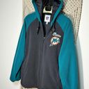 NFL Vintage Miami Dolphins Fleece full Zip jacket unisex size Medium. Photo 0