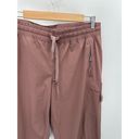 Avalanche  Pants Women MEDIUM Purple Drawstring Waist Cargo Polyester Blend Photo 3