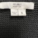 Helmut Lang  Sweater Wool Angora Blend Ribbed Relaxed Fit Black Size S Photo 6