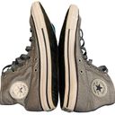 Converse  Chuck Taylor All Star Metallic Wolf Grey Midnight Navy Sneaker Size 6/8 Photo 5