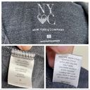 Krass&co NY& Dark Gray Charcoal Full Zip Up Hoodie Photo 5