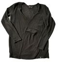 Volcom  women's black knit cardigan Photo 2