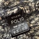 POL  Coxy Soft Fuzzy Chunky Heather Hoodie Lounge Cardigan Sweater Size S Photo 6