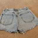 ZARA High Rise Denim Shorts Photo 4