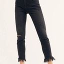 Free People  Great Heights Frayed Skinny Jeans Size 28 Photo 1