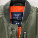 American Eagle s Green Bomber Jacket Photo 3