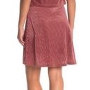 Angie Dress Popover Stripe Velvet Blush Pink M NWT Photo 1