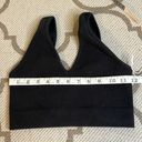 Everlane  the seamless bra, black, XS/S Photo 3