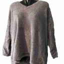 Torrid  Purple Eyelash Pullover Size 2 V-Neck Sweater Women's 77% Nylon 23% Photo 4