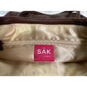 The Sak  Pink Label Brown Pebble Leather Tote Carry all Shopper Shoulder Bag Photo 9