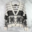 Lane Bryant NWT  Fair Isle V Neck Button Down Cardigan Sweater Top Retro Boho 12 Photo 0