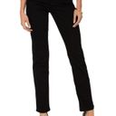 NYDJ  Black Marilyn Straight Jeans Photo 2