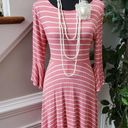 Chris & Carol   Rayon Scoop Neck Long Sleeve Dress Photo 9