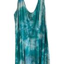 Krass&co Dharma Trading  Tie Dye Tunic Mini Dress Cover Up Size L 100% cotton Jersey Photo 0