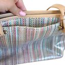 Brahmin EUC  Multicolor Striped Cardenas Medium Asher Tote Handles & Tassel Accen Photo 13