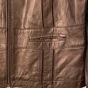 Bernardo  Womens Leather Jacket excellent condition long 25” bust 38/40” Photo 3